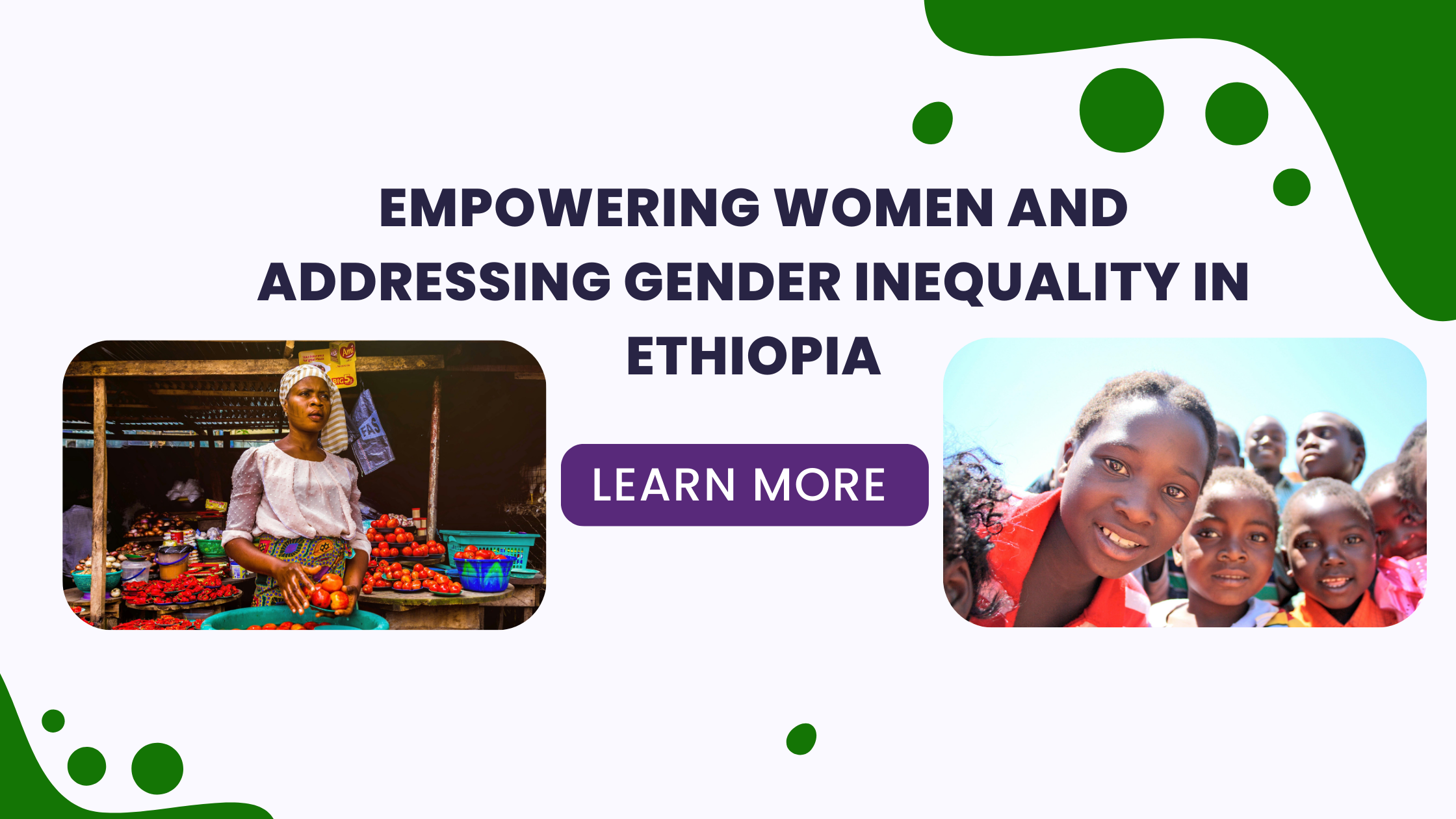 Empowering Women and Addressing Gender Inequality in Ethiopia